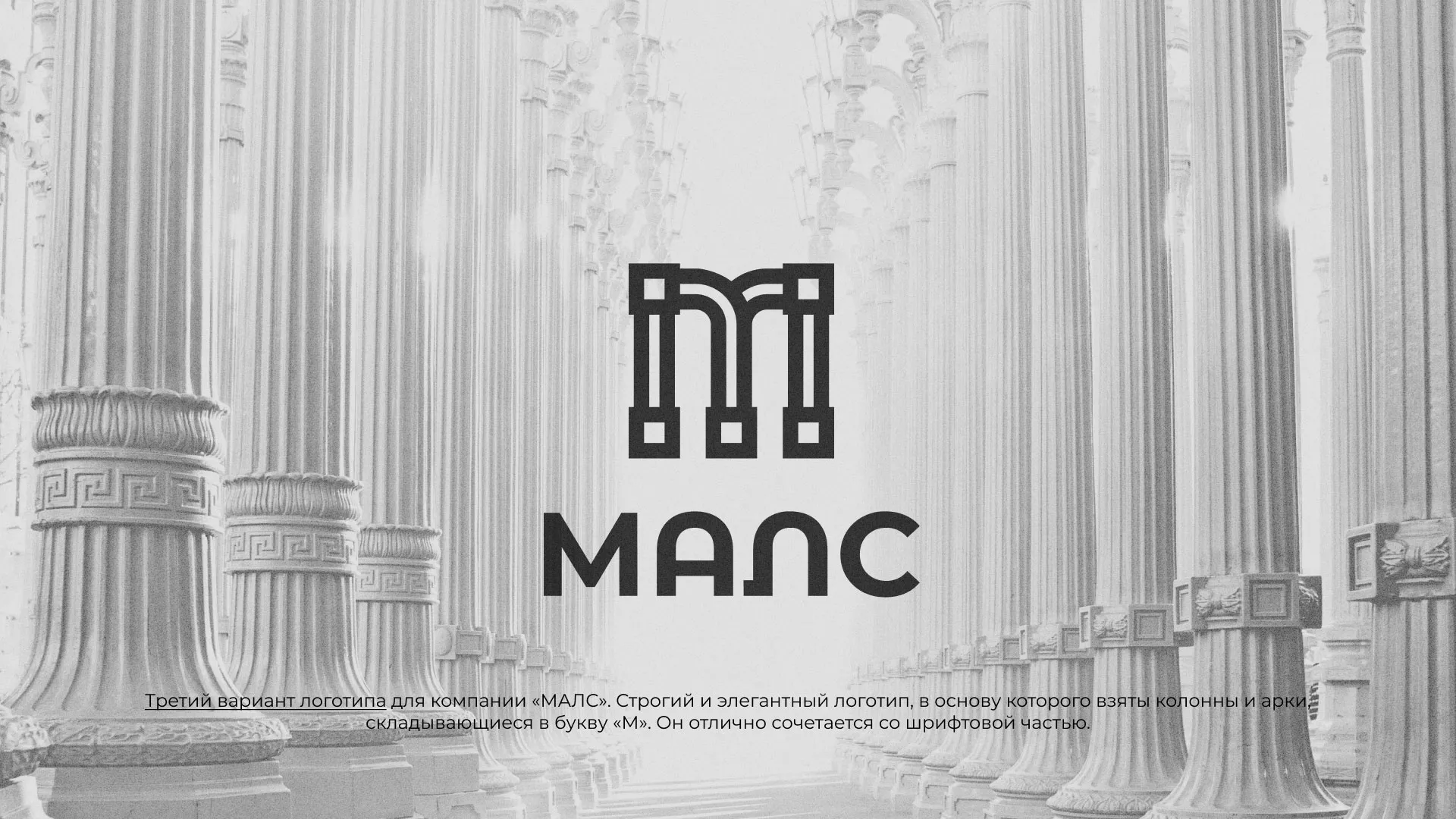 Разработка логотипа компании «МАЛС» в Гудермесе