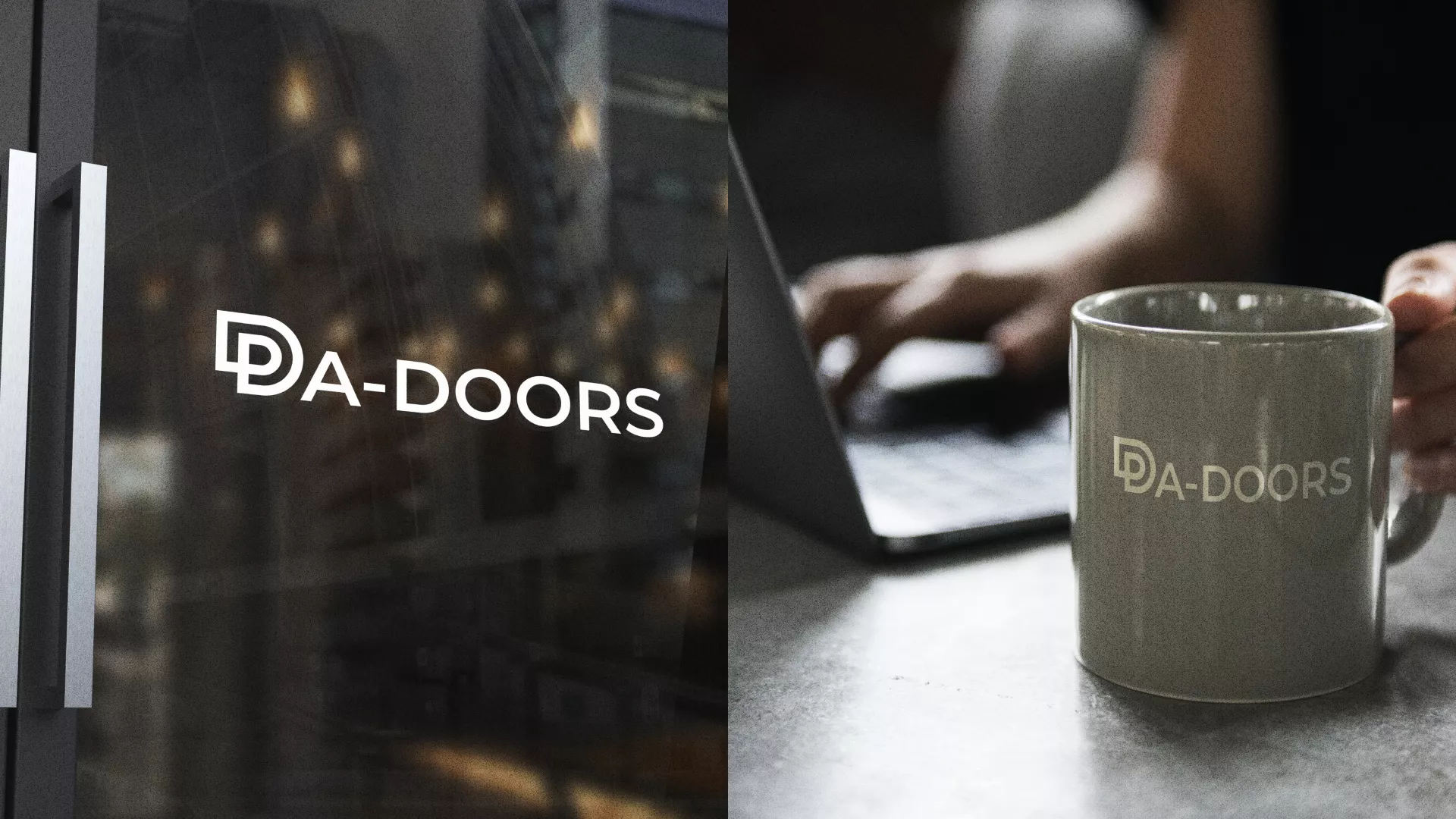 Создание логотипа компании «DA-DOORS» в Гудермесе